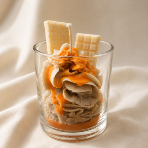 Caramel white Chocolate Candle